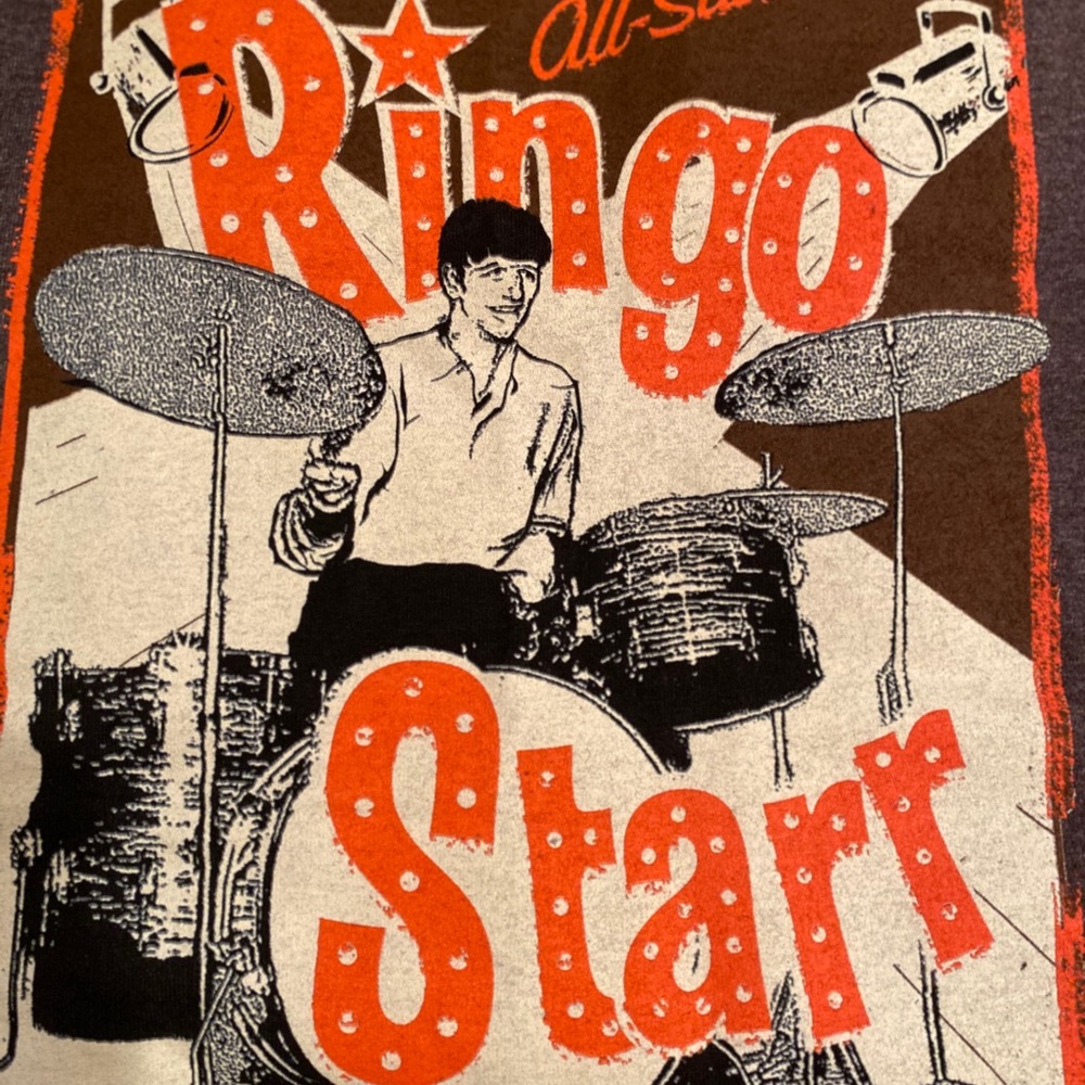 *NWOT* RINGO & HIS ALL STARR BAND Concert Tshirt